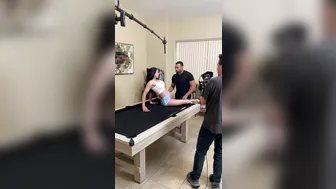 Kendra Lust, MILF in BBC Pool Table BTS Encounter