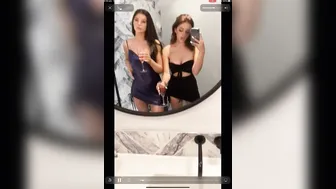 Emily Black, Teasing Naked Breasts with BFF