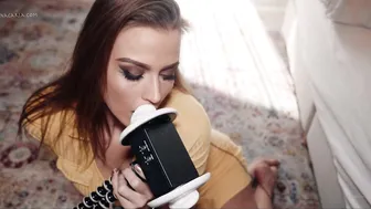 Gina Carla, Ear Breathing Sensitive ASMR Tease
