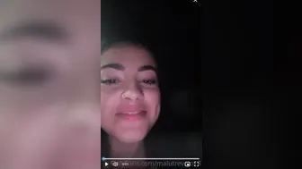 Malu Trevejo, Lesbian Tongue Kissing Tease