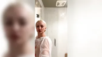 Lindsey Pelas, Teasing in Fishnet Lingerie