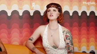 Lena The Plug, Sidney Summers, PlugTalk, Redhead Tattooed Babe in FFM Threesome