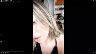 Stefanie Knight, Mini Bikini Tease on Livestream