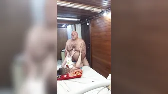 Teen Had To Take That Fat Disgusting Old GUy Dick