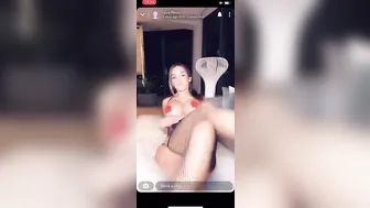 Lyna Perez, Nipple Pasties and Lollipop Oral Tease