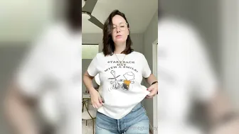 Meg Turney, Flashing Large Breasts