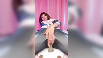 Sweetie Fox, Uraraka in Anal Clear Dildo Encounter