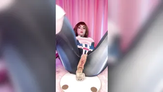 Sweetie Fox, Uraraka in Anal Clear Dildo Encounter