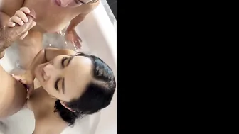 Bonnie Blue, Bathtub BBC Threesome