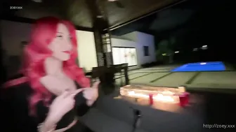 Coco Koma, Zoeyxxx, Truth or Dare Foursome with Friends