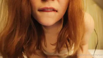 Maimy Asmr, Needy Girlfriend in White Pajama Tease