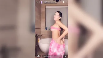 Lyna Perez, Wet Body Shower Tease