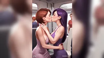 Helen And Violet Having A good Time Futa - AI