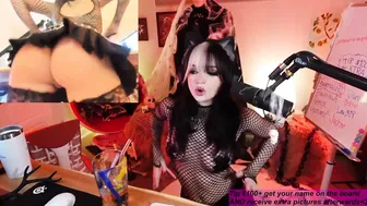 Peachjars, Fishnet Cat Lady Livestream