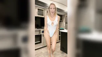 Vicky Stark, Mesh Bodysuit Try-On Haul