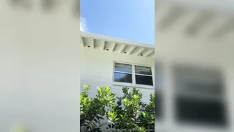 Natalie Roush, Backyard Wet T-Shirt Hose Tease