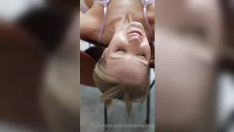 Caroline Zalog, Purple Lingerie Seduction