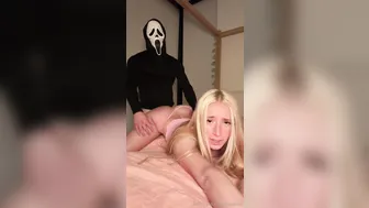 Madisonmoores, Ghostface Doggystyle Blonde Pound