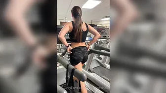 Christina Khalil, Sweaty Locker Room Ass Tease