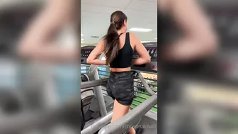 Christina Khalil, Sweaty Locker Room Ass Tease