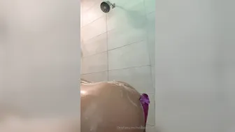 Natalie Roush, Soapy Dildo Tit Fuck