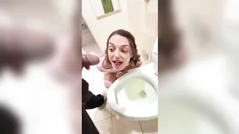 Shrooms Q, Mall Restroom Sneaky Suck & Fuck