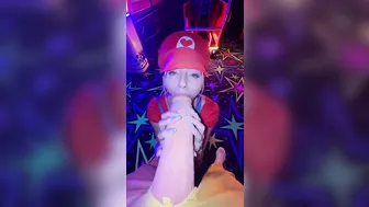 Therealbrittfit, Super Mario Big White Dildo Ride