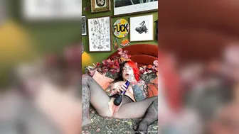 Peta Lloyd, Power_Midget, Fishnet Big Dildo Fuck