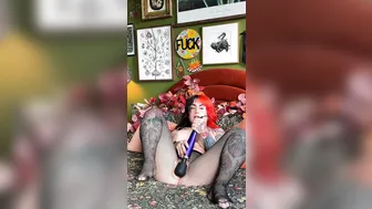 Peta Lloyd, Power_Midget, Fishnet Big Dildo Fuck