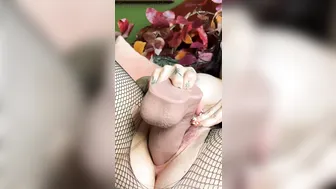 Peta Lloyd, Power_Midget, Fishnet Big Dildo Fuck