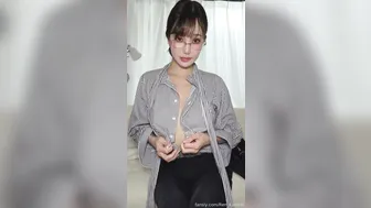 Katsuki Ren, Hot Japanese Office Lady Fucking Dildo