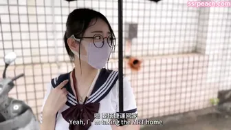 Asianpeachqueen, Ssrpeach, Rainy Day Bathroom Schoolgirl Fuck