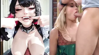 Cumpilation of stroking- Tatsumaki- Tinkerbell - AI
