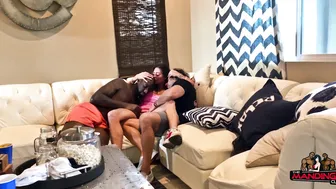 Themandingoclub, Cuck Watches Slut Wife Pound