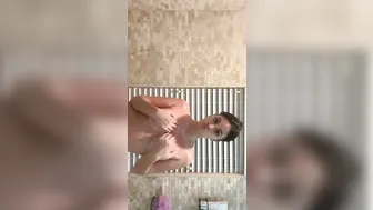 Camilla Araujo, Shower Wet Dildo Session