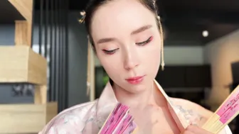 Sweetie Fox, Moonfleur, Blue-Eyed Geisha All-Poses Mouth Cum