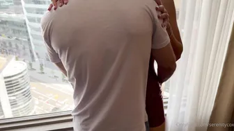 Serenity Cox, Latex First-Time Double Cock Hotwife