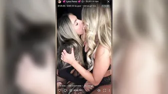 Two Hot Models Lyna Perez Banana Deepthroat Livestream