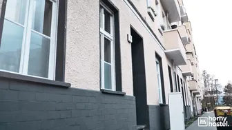 Sexy Redhead Lenina Crowne Sucks And Fucks Stranger In The Hostel Maximo Garcia