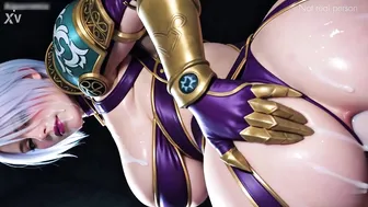 Soul Calibur Ivy Rock Your Day WIth Her Hourly Glass Body - AI
