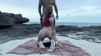 Emily Oram, The_Most_Savageman, Public Beach Big Cock Suck & Fuck