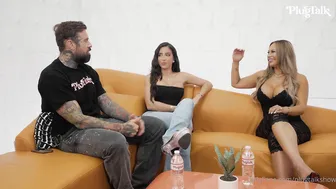 Lena The Plug, Essie Gotback, Plugtalk, Tall Big Tit Latina FFM Threesome