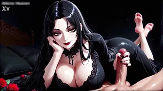 Addam Morticia Mature Touch Of Her Ancient Skill - AI