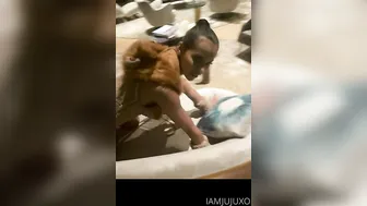 Jessy Bunny, Iamjuju, Ponytail Slut Getting Slammed by BWC