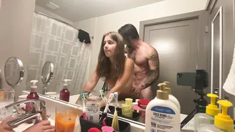 Lavynderrain, Itscarlybug, Steamy Passionate Sex in a Messy Bathroom