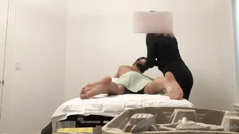 Sinfuldeeds, Lebanon Masseuse Gives Client a Sloppy Oily Handjob