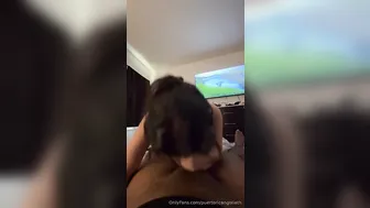 Carlie Marie, Sucking and Riding BBC in Bedroom