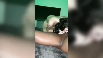 Kslay22, Skinny Chick Deepthroats and Fucks BBC