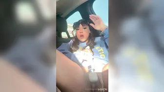 Julerri Amor, Vibrator Masturbation in Car Lot