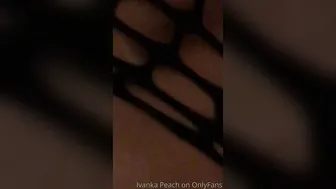 Ivanka Peach, Homemade POV Sextape in Fishnets